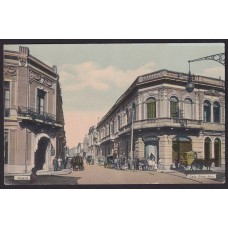 ROSARIO CALLE ENTRE RIOS ANTIGUA TARJETA POSTAL